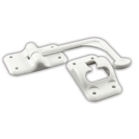 JR Products 10605 Plastic 90° T-Style Door Holder - Polar White, 6